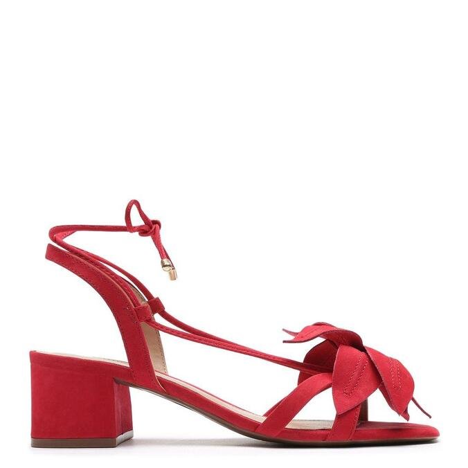 sandalia transparente arezzo