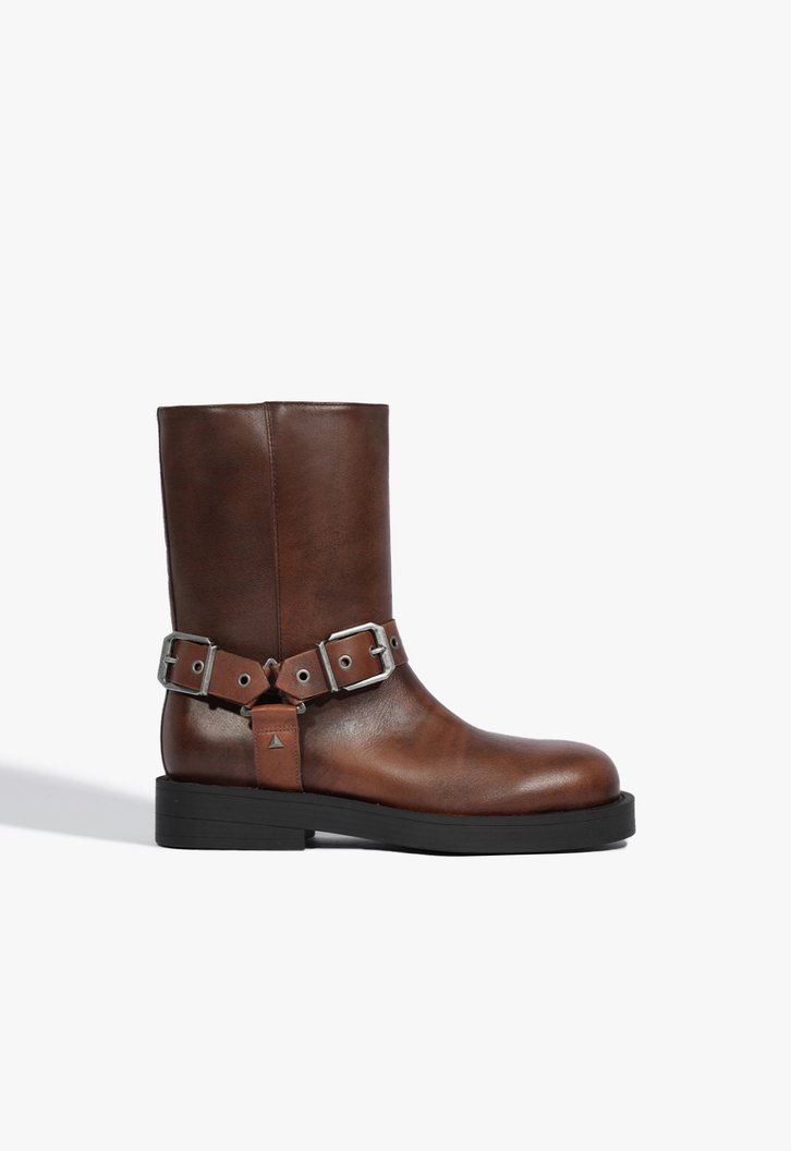 Bota Mid Marrom