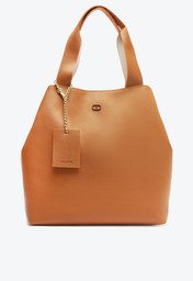 Bolsa Shopping Marrom Anacapri Grande Maxi Porta-cartão
