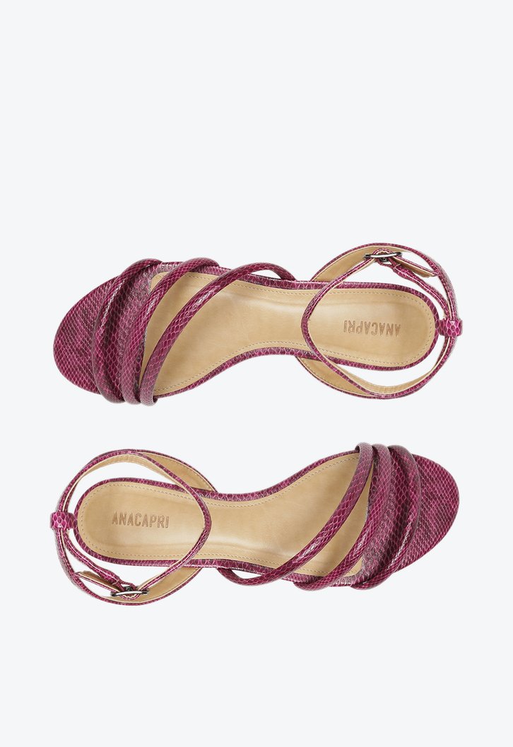 Sandália Rosa Anacapri Snake Fun