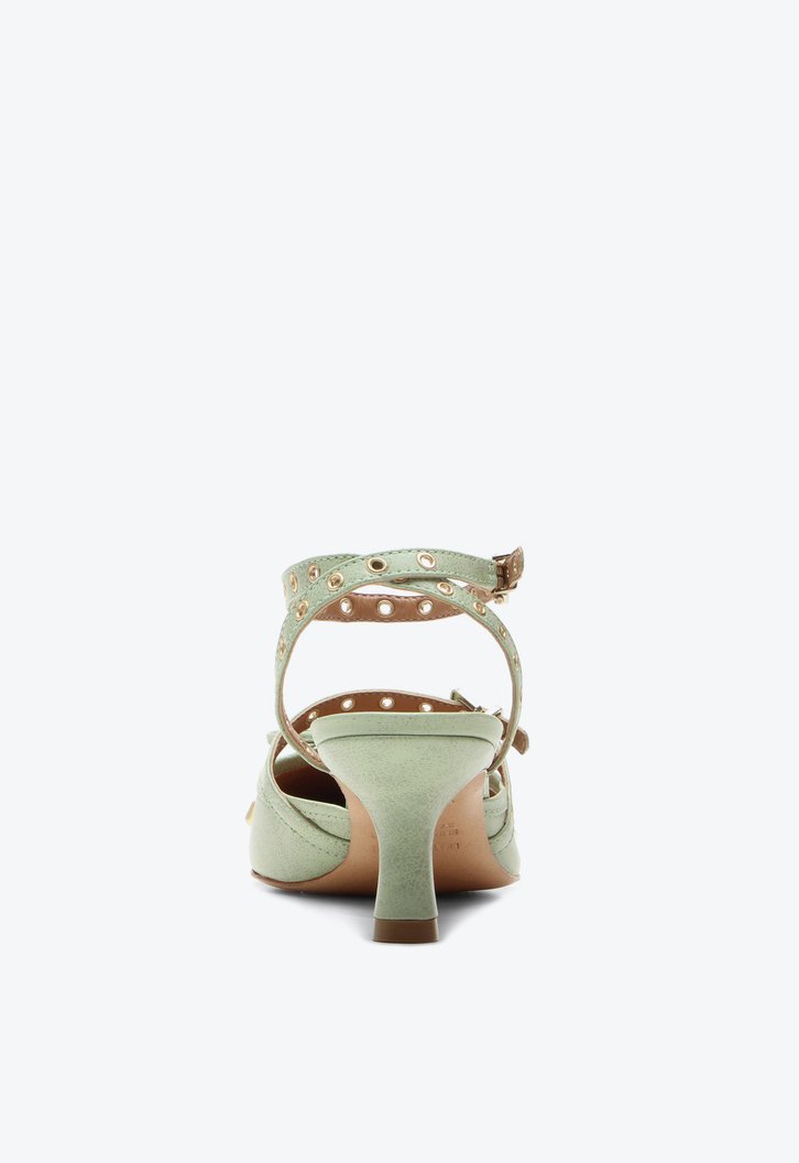 Slingback Verde Vicenza Japão