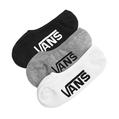 Meia Vans Classic Super No Show 30/35 Black Assorted