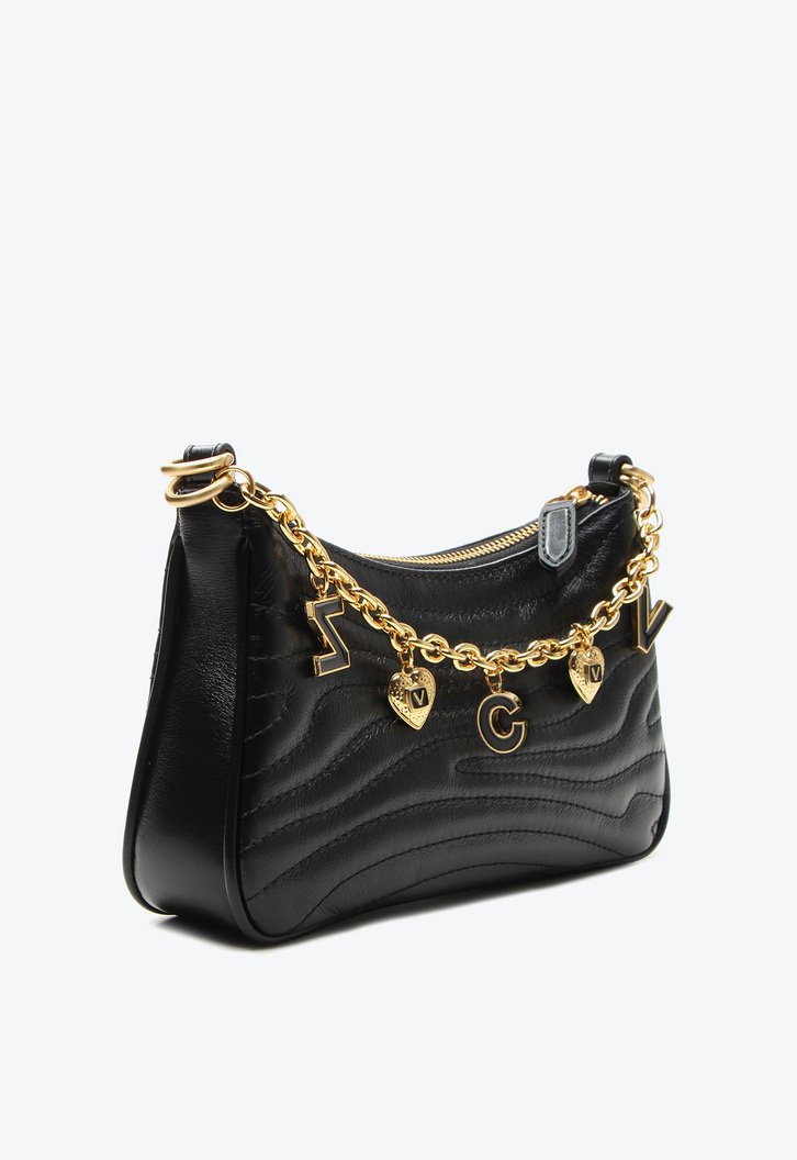 Bolsa Tiracolo Preta Vicenza Sophia Pequena