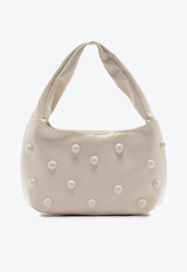 Bolsa Shopping Média Adorno Branca