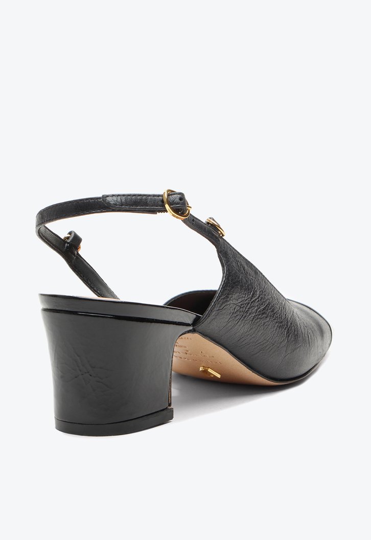 Slingback  Lua Preto