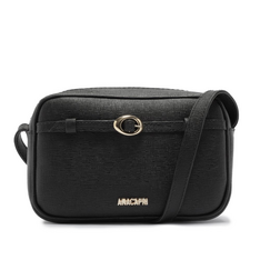 Bolsa Tiracolo Média Pingente Marrom | ZZ MALL