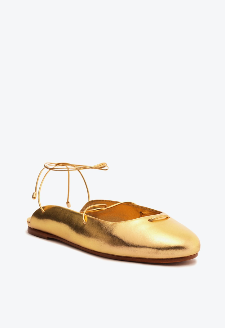 Cami Flat Dourada