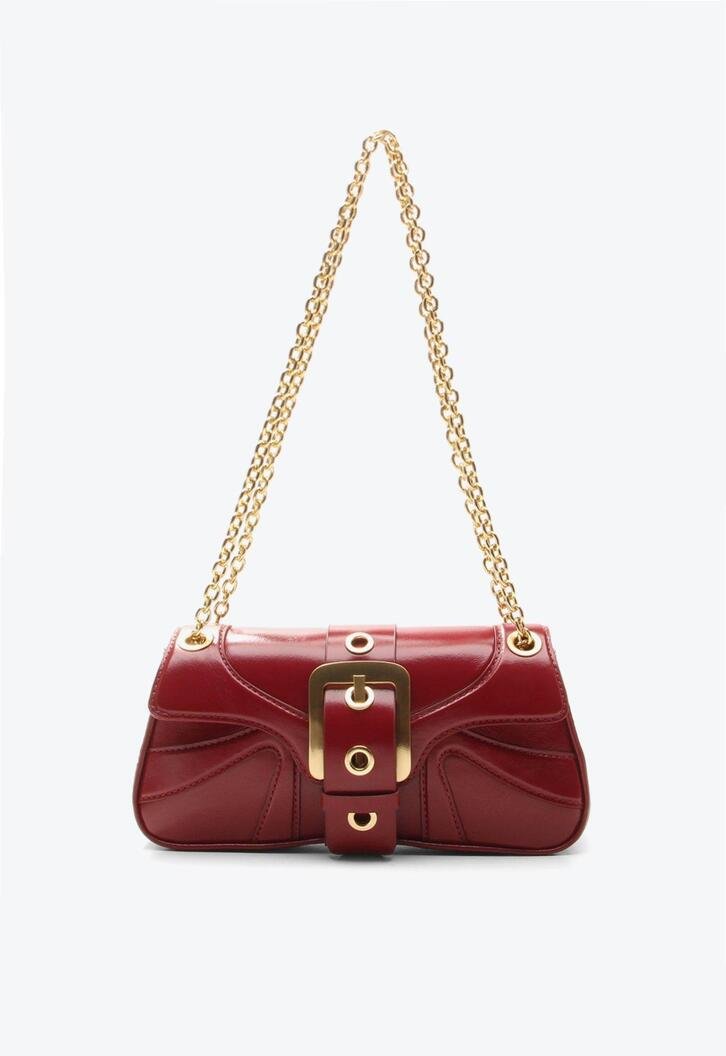 Bolsa Tiracolo Giulia Média Vermelho