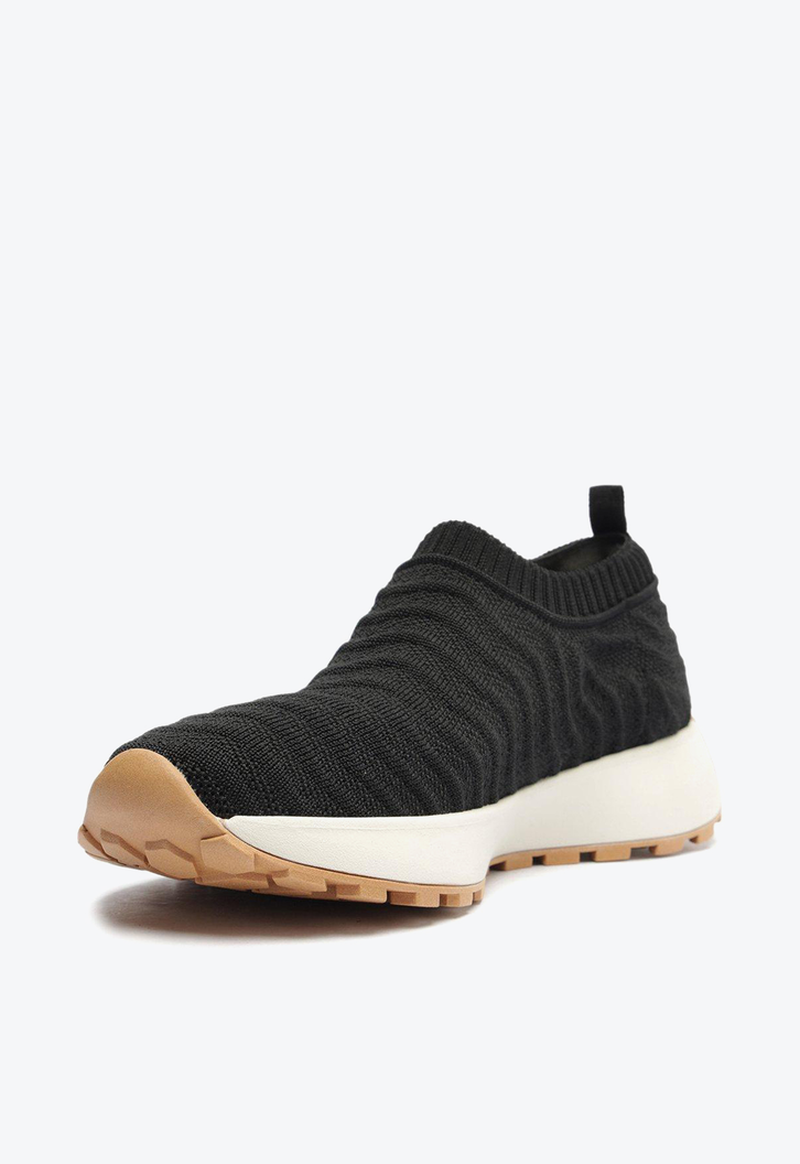 Tênis Slip On Preto Anacapri Sporty