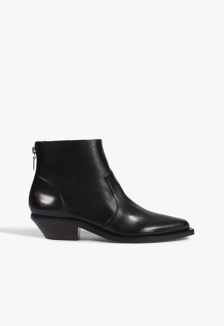 Bota Rarpher Couro Preta