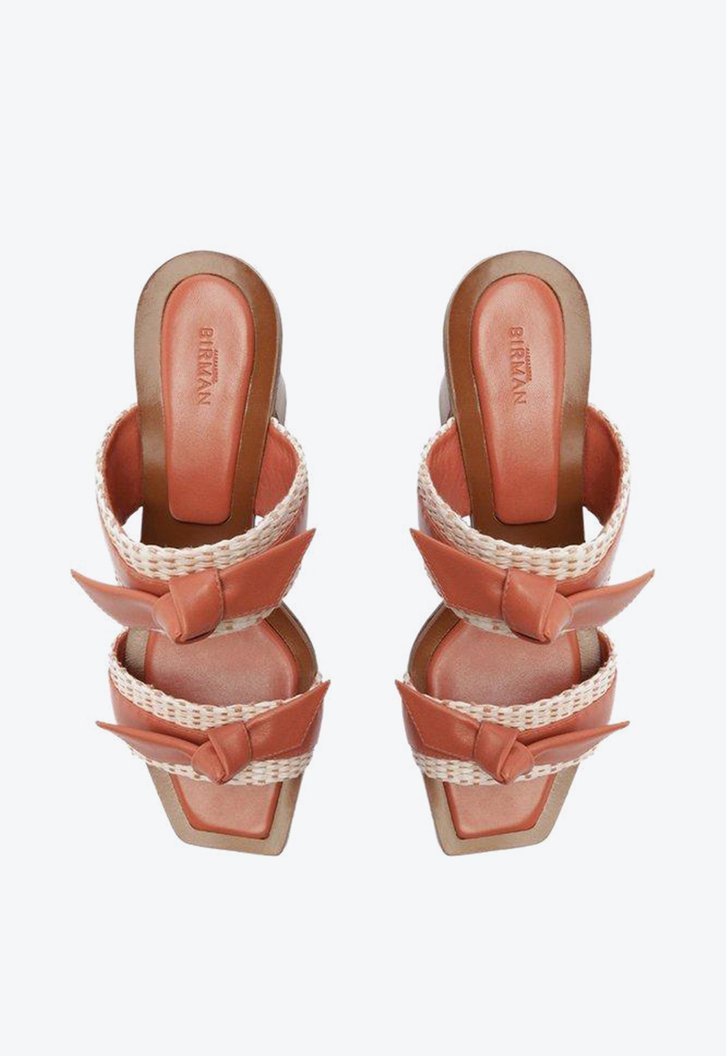 Clarita 60 Padded Mule Guava