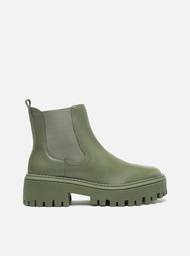 Bota Verde Arezzo Tratorada Musgo