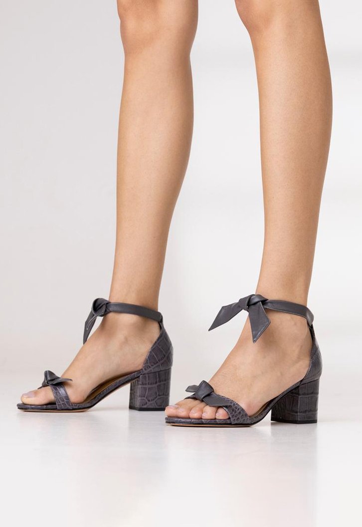 Clarita Block 60  Charcoal Gray
