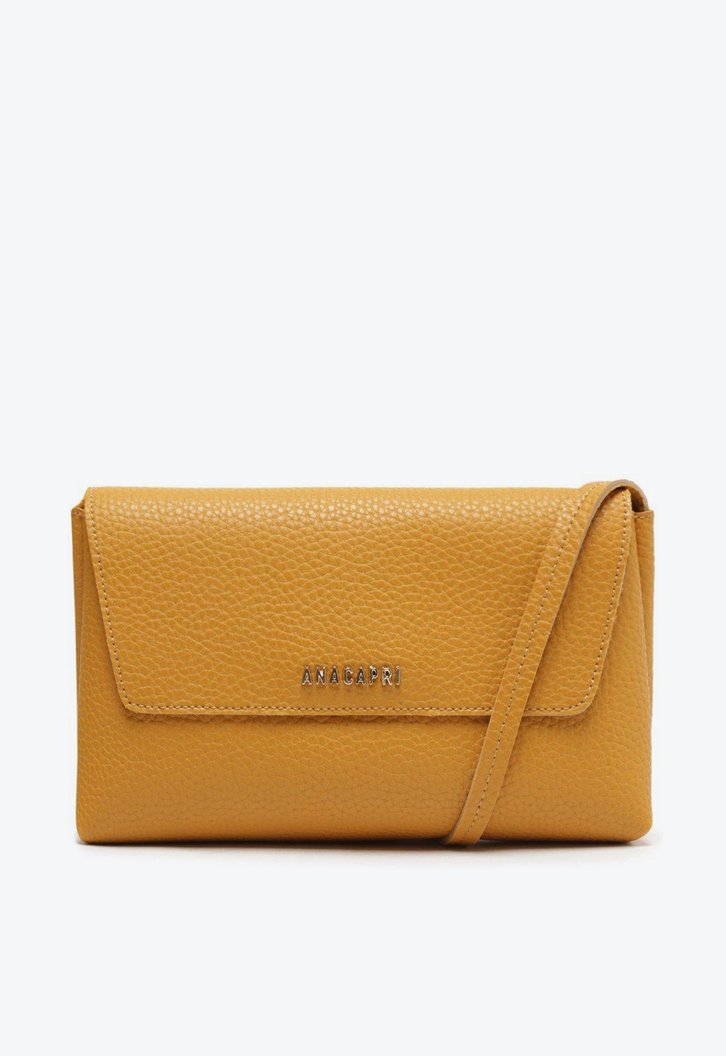 Bolsa Tiracolo Amarela Anacapri Básica Pequena
