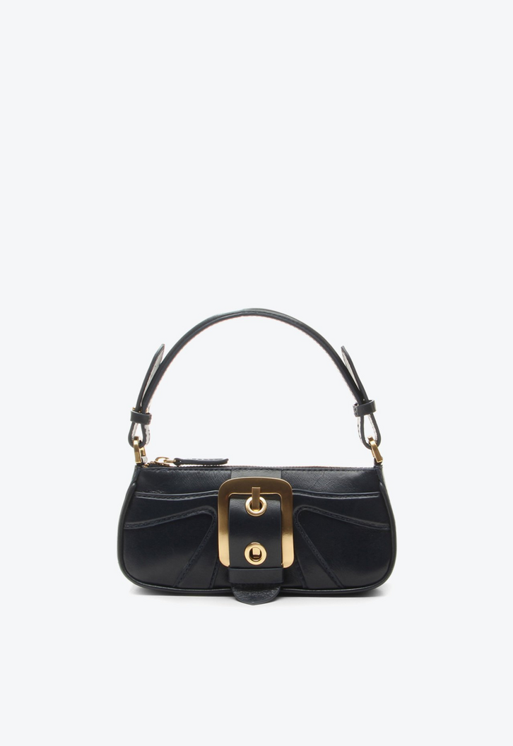 Bolsa Tiracolo Giulia Mini Pequena Azul