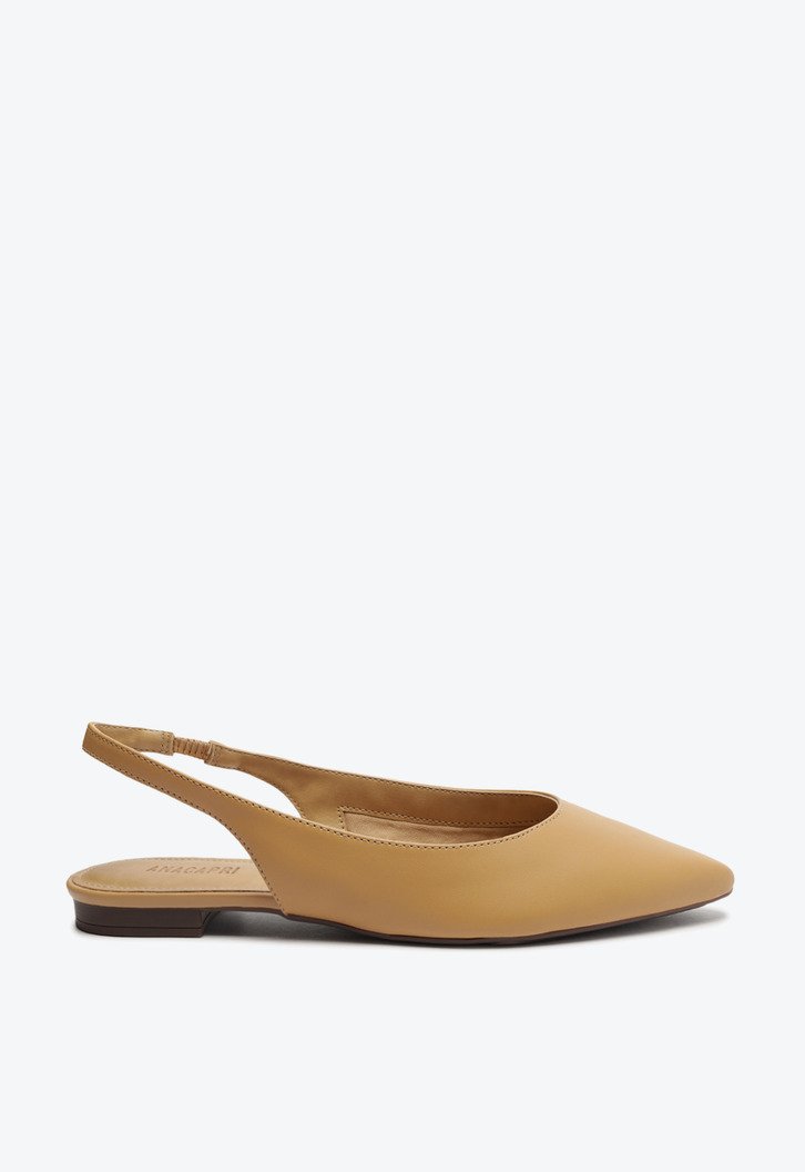 Sapatilha Nude Anacapri Slingback