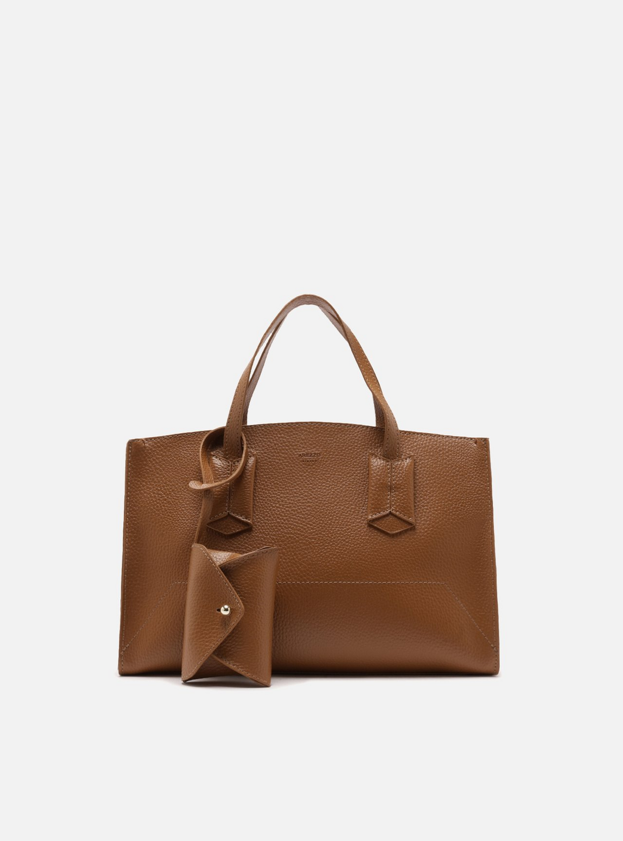 Bolsa Tote Marrom Média