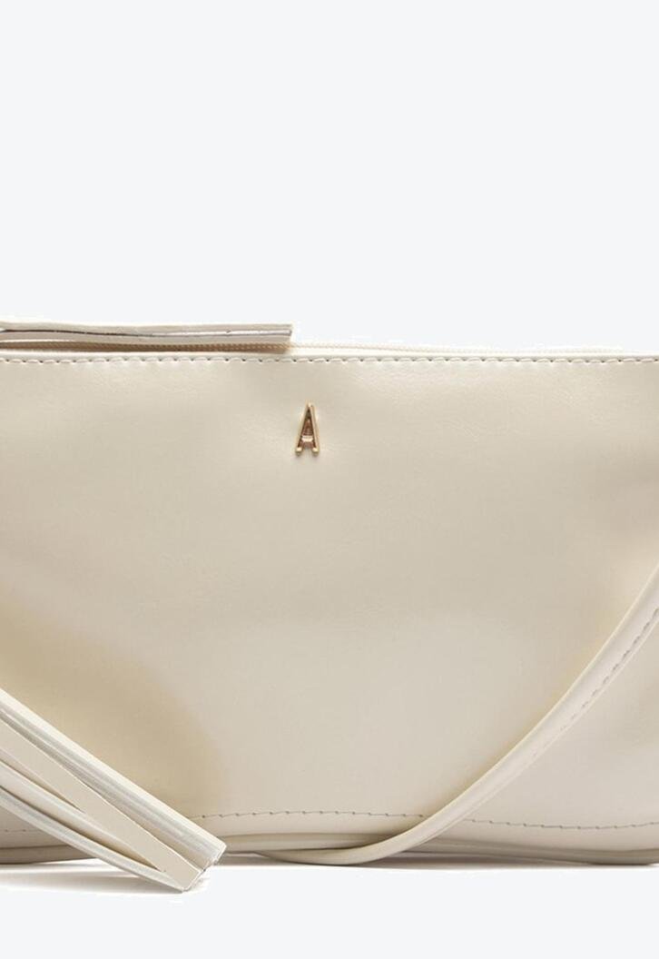 Bolsa Tiracolo Média Verniz Branca