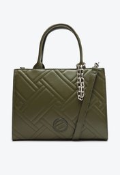 Bolsa Tote Verde Anacapri Média