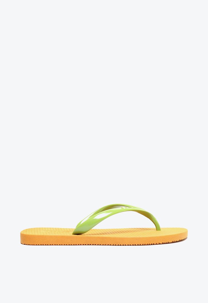 Kit Brizza Chinelo De Dedo Amarelo Multicolorido