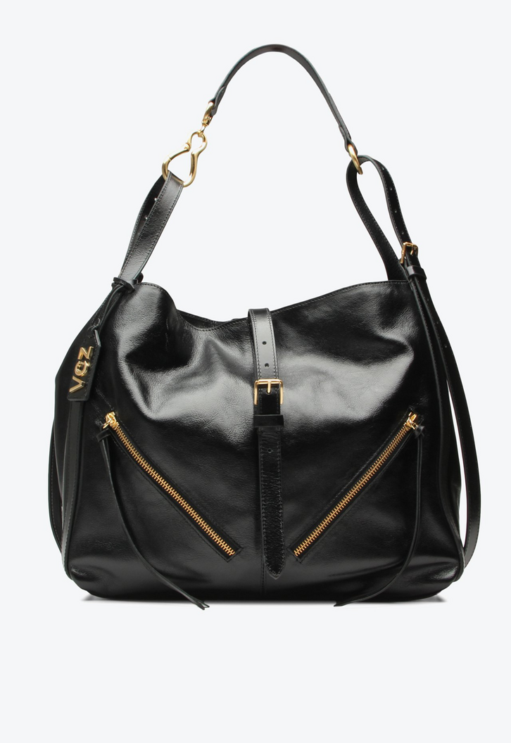 Bolsa Shoulder Scarlett Grande Preto | ZZ MALL