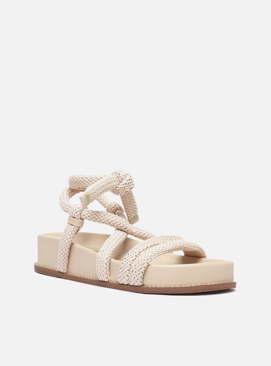 PAPETE OFF-WHITE AREZZO TIRAS CORDÃO AMARRAÇÃO