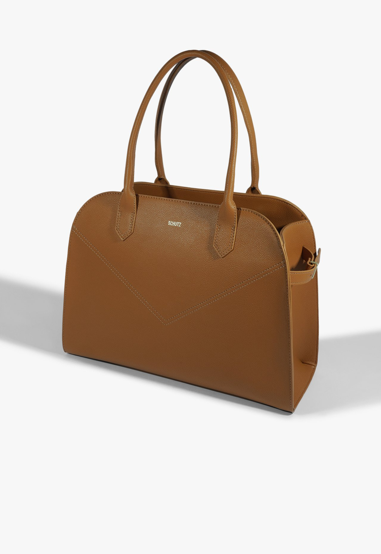Bolsa Tiracolo Grande Amy Marrom | ZZ MALL