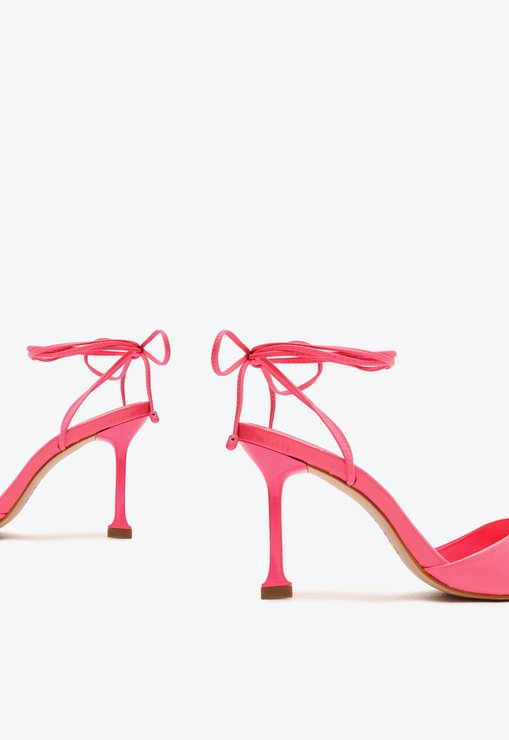 Sapato Scarpin Cecilia Couro Rosa