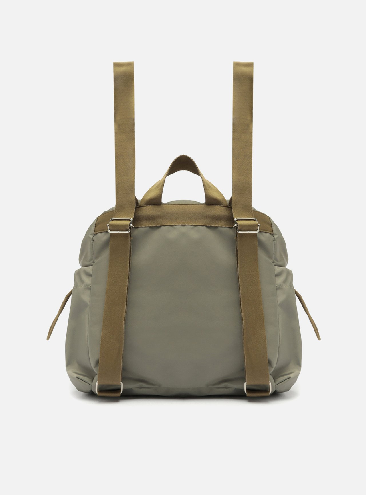 Mochila Verde Nylon Gigi Média Brizza | ZZ MALL