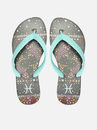 Chinelo de Dedo Azul Peixes Signos Brizza
