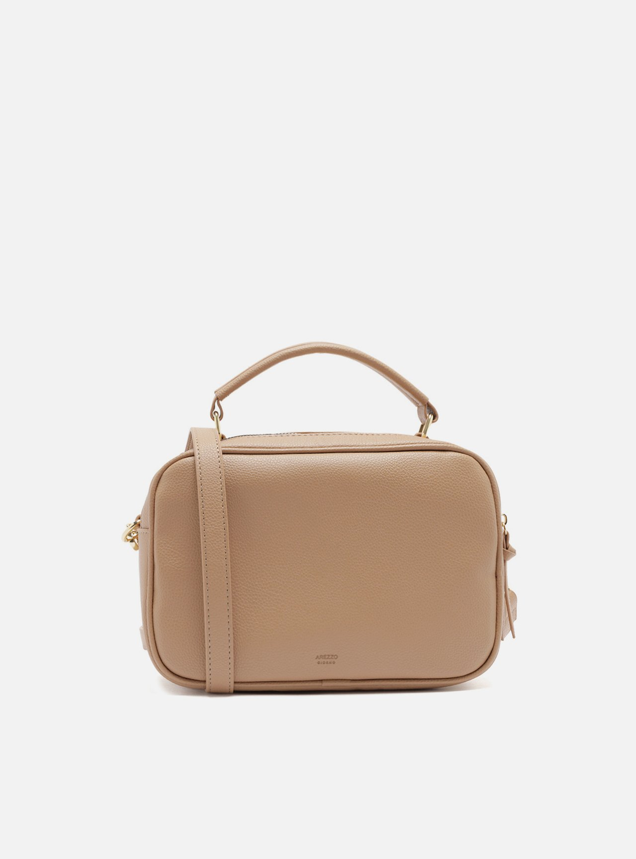 Bolsa Tiracolo Nude Arezzo Média | ZZ MALL