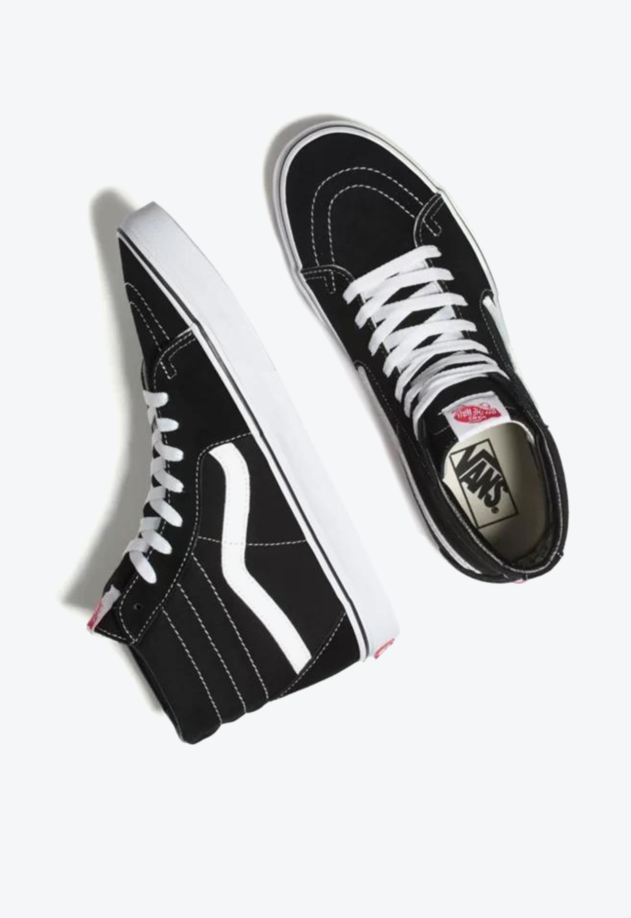 Tênis Vans Sk8-Hi Black Black White | ZZ MALL