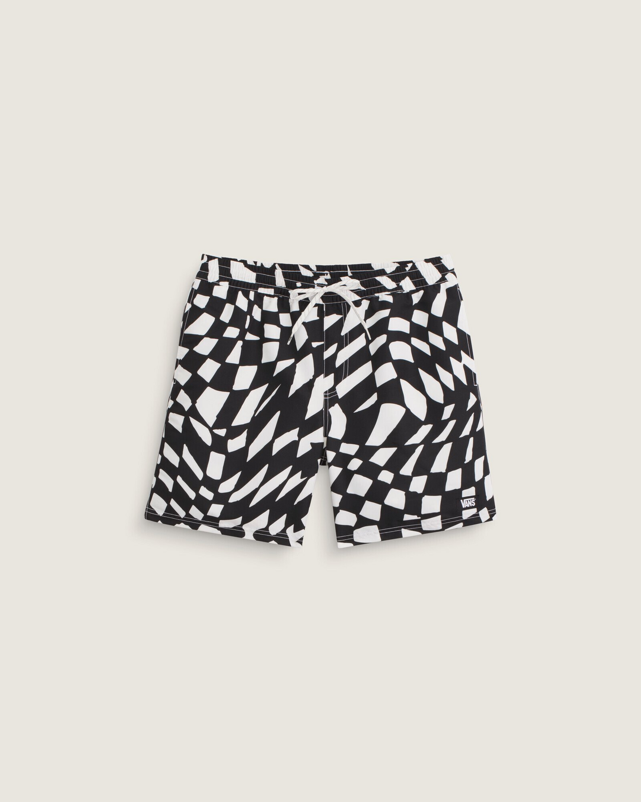 Boardshort Elastic Primary Ii Black White | ZZ MALL