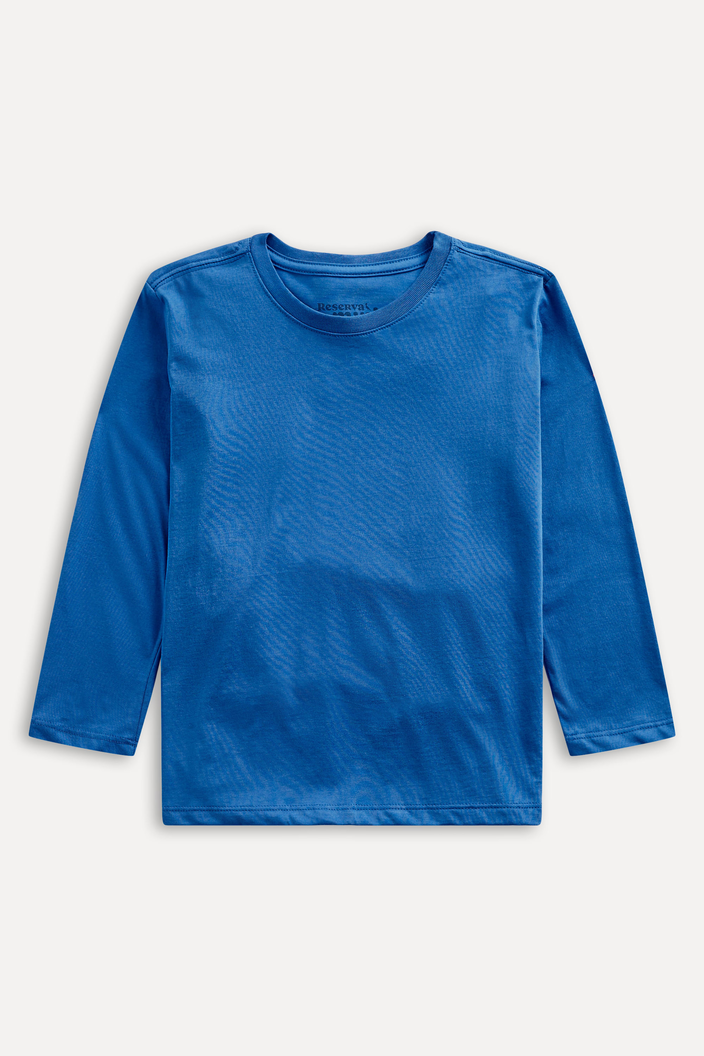 CAMISETA AZUL RESERVA MINI PIMA CORES