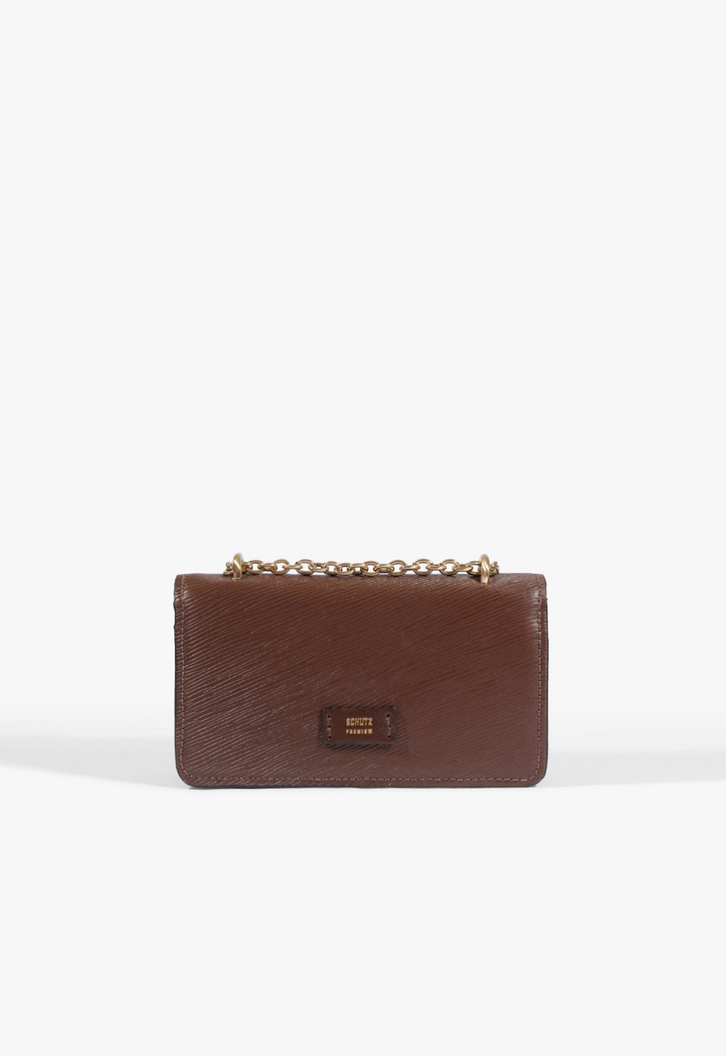 Bolsa Crossbody Soul Couro Marrom | ZZ MALL