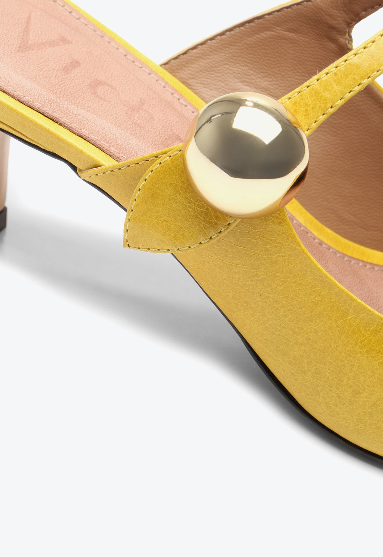 Mule Amarela Vicenza Olga | ZZ MALL