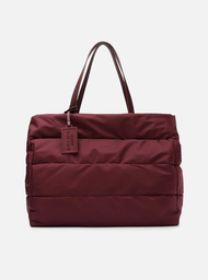 Bolsa Shopping Vermelha Nylon Gigi Grande
