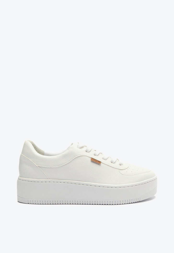 Tênis Branco Anacapri Amarração Flatform