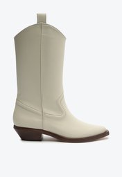 Bota Western Bege Claro Schutz Couro