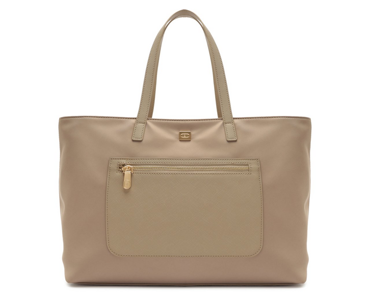 Bolsa Shopping Bolso Frontal Cinza