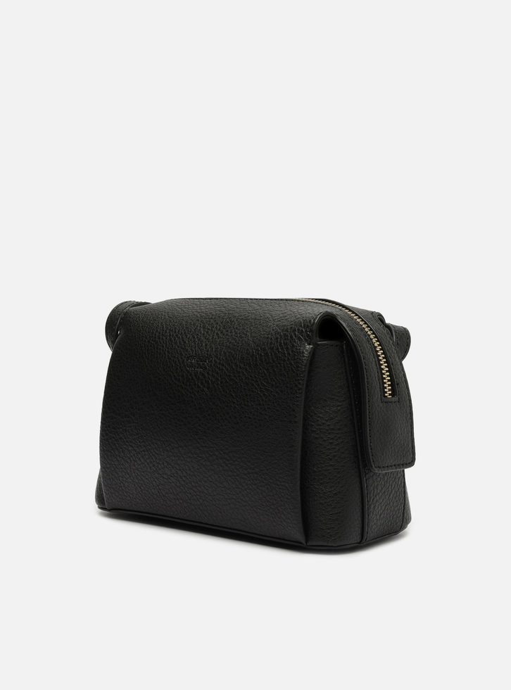 Bolsa Tiracolo Preta Arezzo Minimal