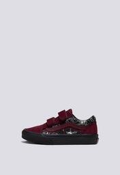 Tênis Old Skool Halloween Glow In The Shadows Black Multi Infantil
