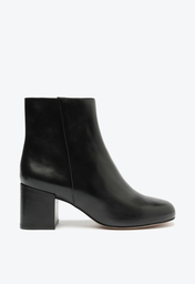 Bota Preta Schutz Cano Curto Couro