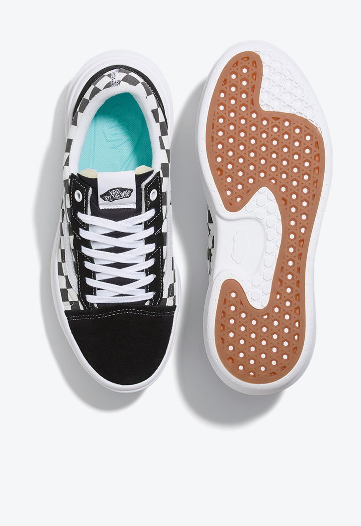 Tênis Old Skool Overt Comfycush Checkerboard Black