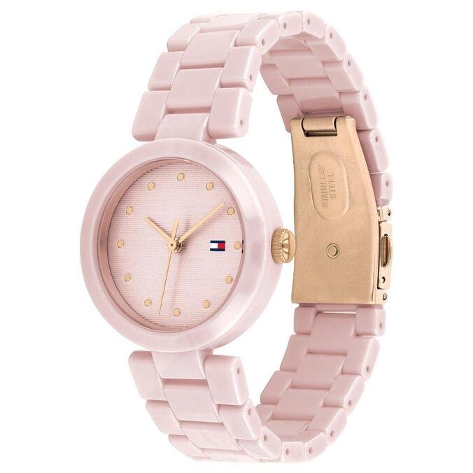 Relogio tommy rosa clearance