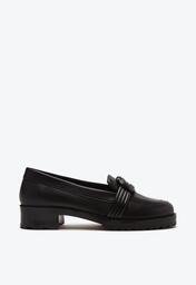 Vicky Chunky Loafer Black