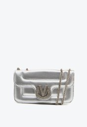 Bolsa Tiracolo Prata Vicenza Star Pequena