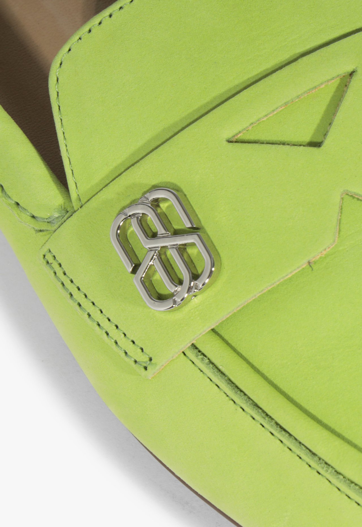 Mocassim Nobuck Verde