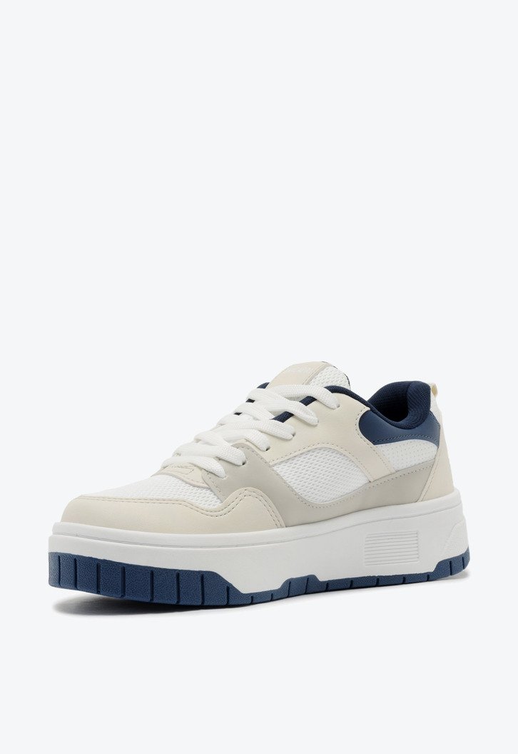 Tênis Emma Branco e Azul