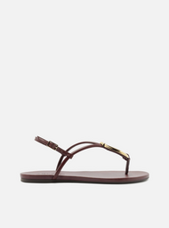 Sandália Rasteira Off White Slim Metal Dourado | ZZ MALL